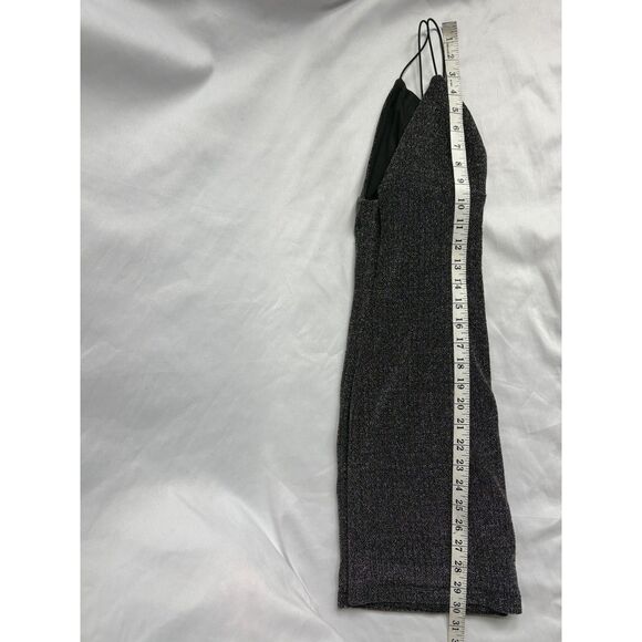 Forever 21 Little Black Dress Silver Sparkly Party Cocktail S NYE Date Night - Picture 9 of 9